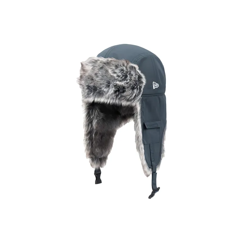New Era Nylon Trapper Hats Unisex Blue-4