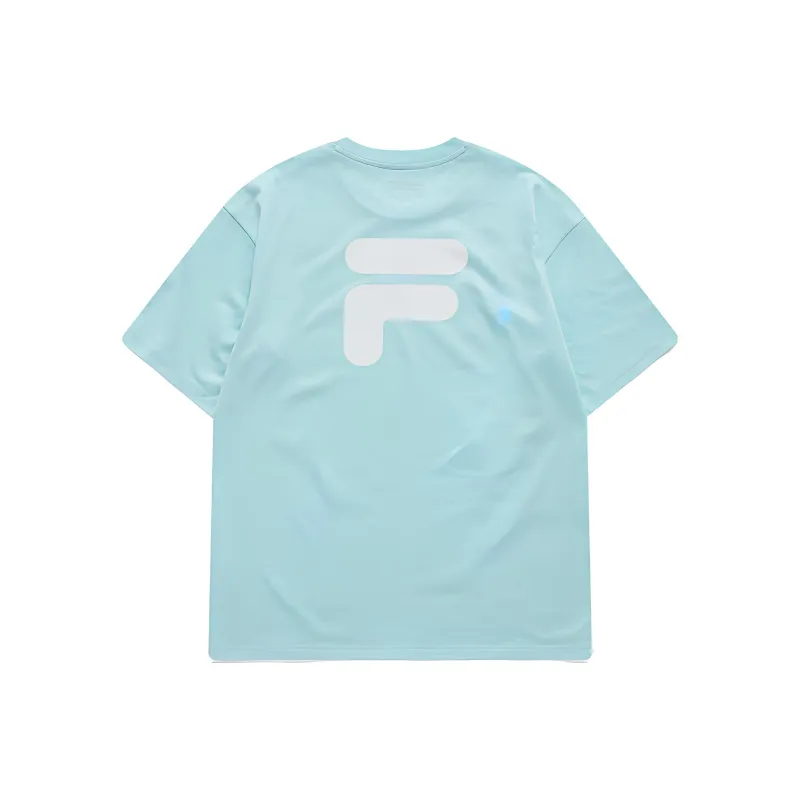 FILA FUSION FOB Series T Shirt Unisex Ice Pink Green-1