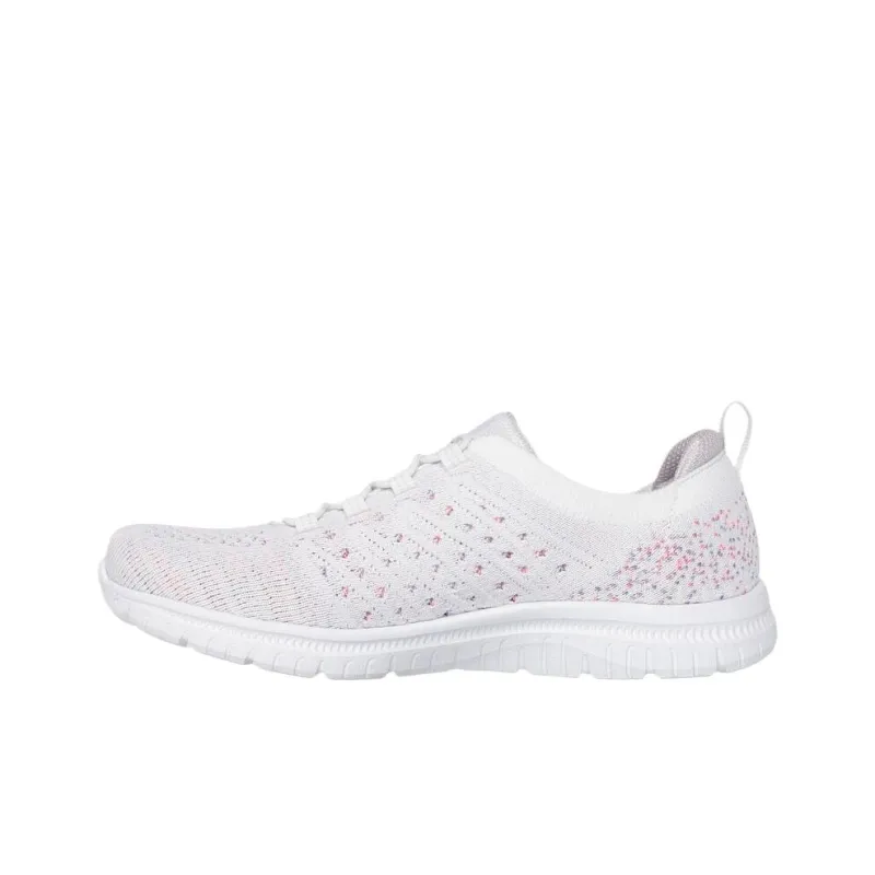 Skechers Virtue Show Runner Low Top Casual Shoes Women's White-2