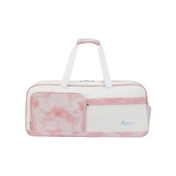 KUMPOO Badminton Racket Bags Without Strap Pink White Unisex
