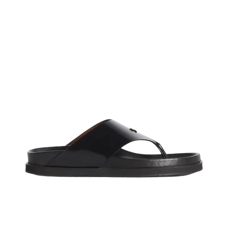 Maison Kitsune Flip Flops Women's Black-1