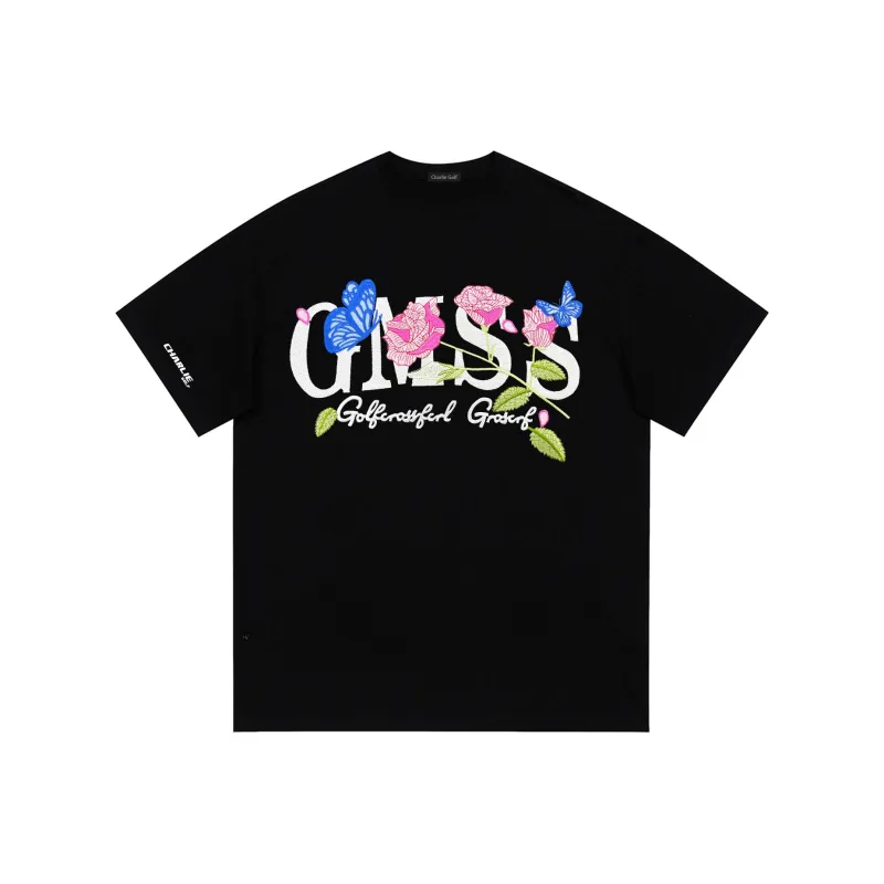 CHARLIE GOLF T Shirt Unisex White-2