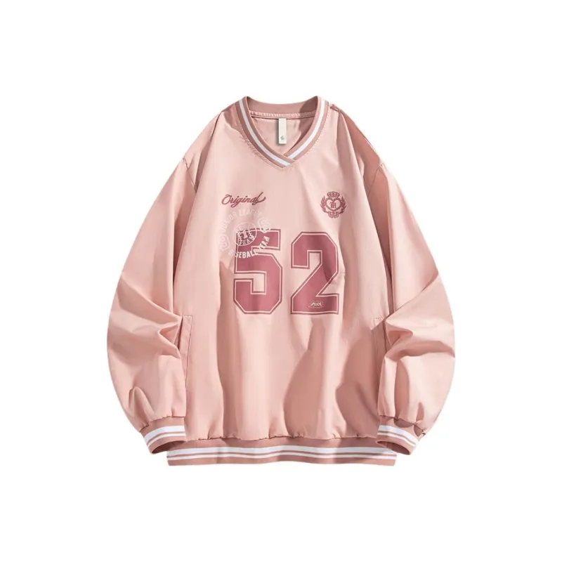 M MAICCO Sweatshirt Unisex Black/Burgundy Red/Sky Blue/Oat Gray/Peach Pink/Haze Blue-10