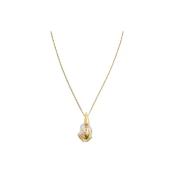 Bottega Veneta 18K Gold Plated Necklaces Women's Gold