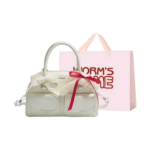 Worm's Home PU One Shoulder Handbag Women's Multicolor