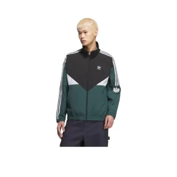 Adidas Originals SS25 Jacket Unisex Black/Green/White