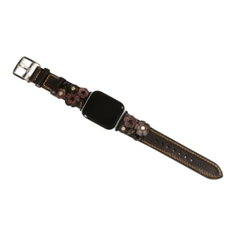 COACH Watch Band All Compatibility Leather Material-2