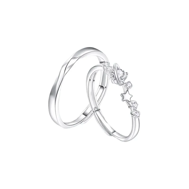 MOONS FAME Colored Gemstone Rings Unisex-0