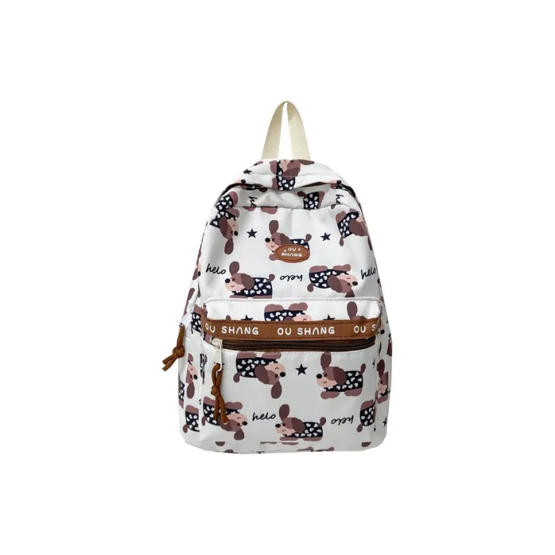 Debecca Composite Cloth Backpack Large Size Unisex Multicolor-12