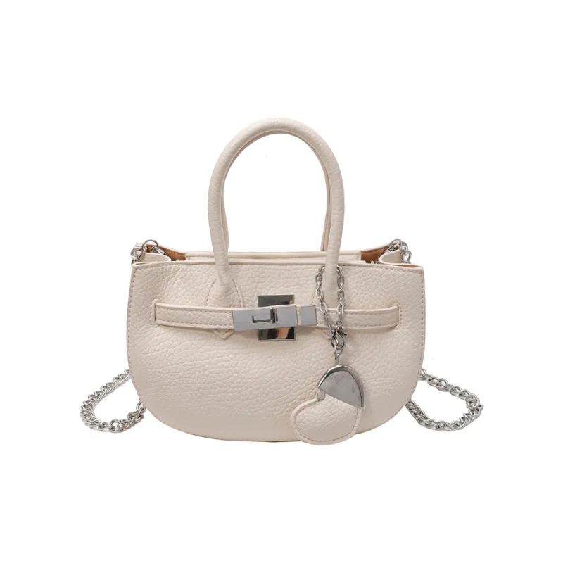 Single Warehouse PU Shoulder Bag Regular Women's White/Black/Yellow/Blue/Pink-0