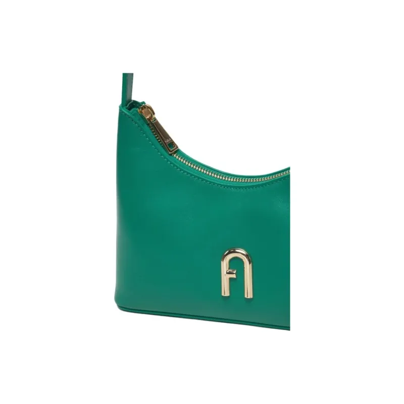 Furla Leather Shoulder Bag Women's Turquoise-2