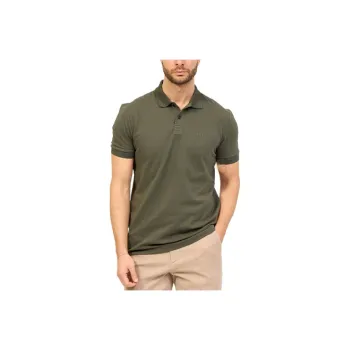 HUGO BOSS Stripe trim Polo Shirt