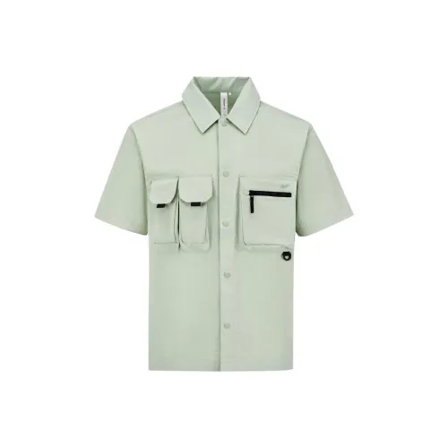 Reebok Shirts Men Light Green