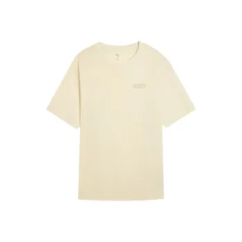 PUMA Elevatedgraphic SS25 T Shirt Men's Snow Color 87