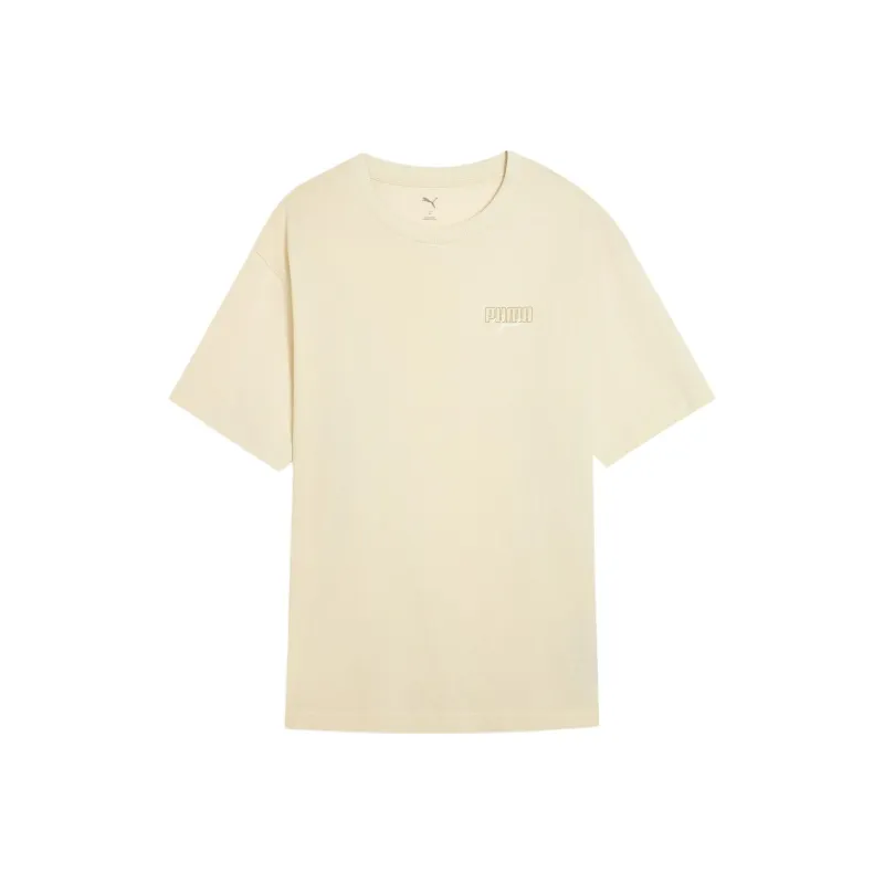PUMA Elevatedgraphic SS25 T Shirt Men's Snow Color 87-0