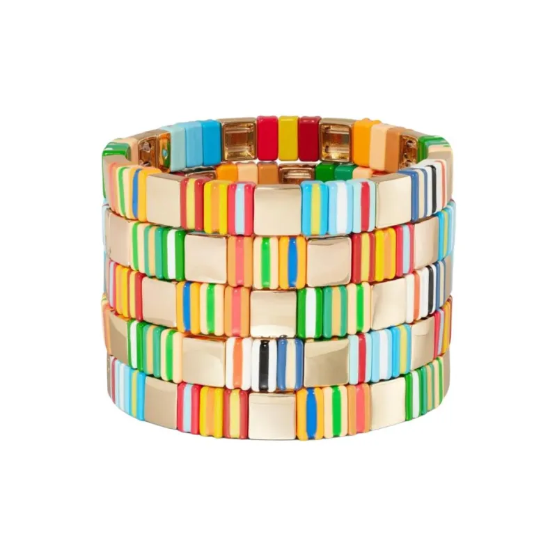 Roxanne Assoulin Tutti Frutti Bracelet Set Of Three-0