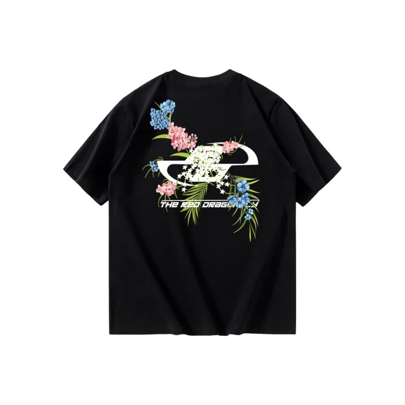 RED DRAGONFLY T Shirt Unisex Black-1