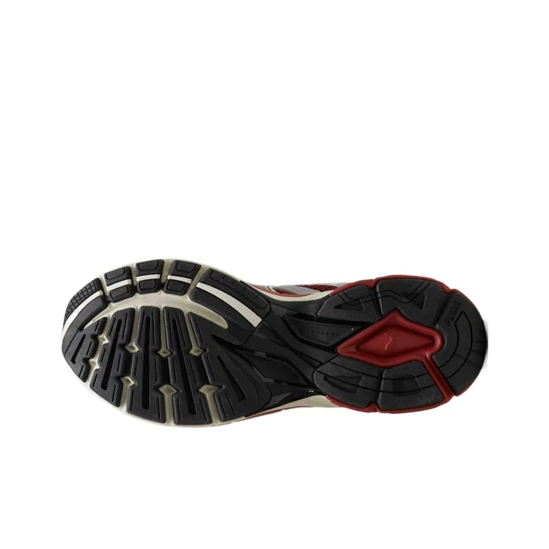 PUMA Velophasis Low Top Running Shoes Unisex Red Silver-3