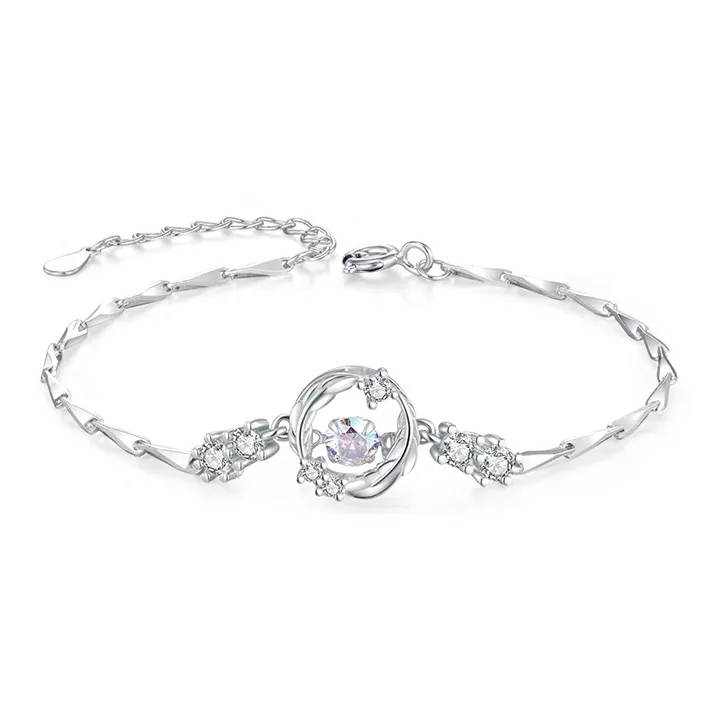 CHINA GOLD 925 Sterling Silver Necklaces Women's-3