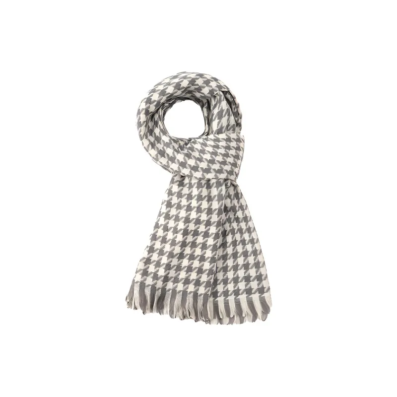 BAIJUAN Knit Scarves Unisex-1