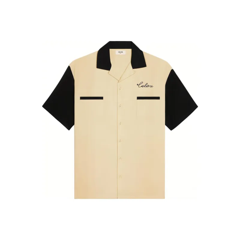 CELINE Rockabilly Shirt In Viscose-0
