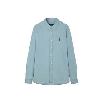 Teenie Weenie Men Denim Series Shirt Unisex