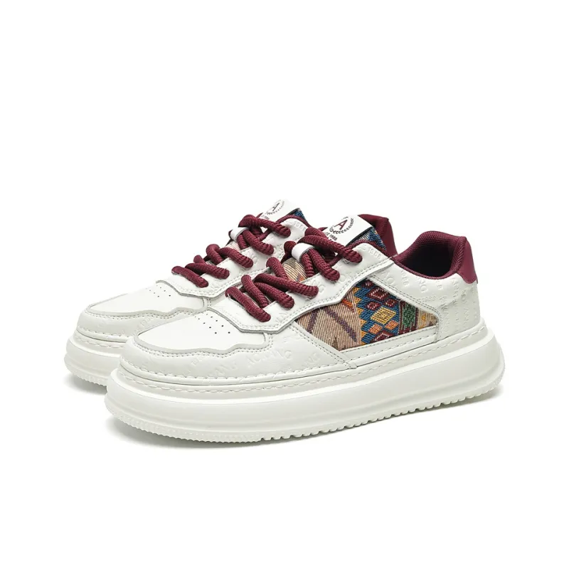 AOKANG Air Force One Series Cushioning Slip Resistant Low Top Skateboard Shoes Men's-22