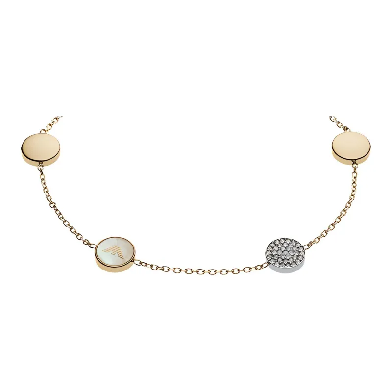 EMPORIO ARMANI Stainless Steel Bracelets Women's Gold-1