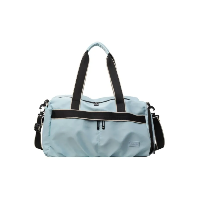Yalu Oxford Travel Shoulder Bag, Crossbody Bag Unisex White/Gray/Black/Blue/Pink-10