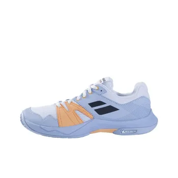 Babolat Breathable And Lightweight Low Top Badminton Shoes Women's Bright Blue