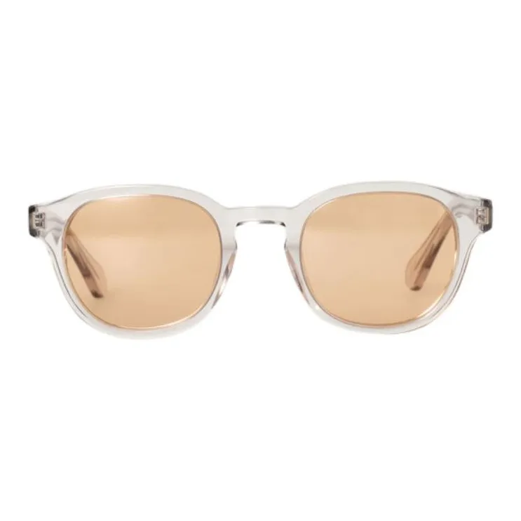 COS Oval Sunglasses Men's Transparent-0