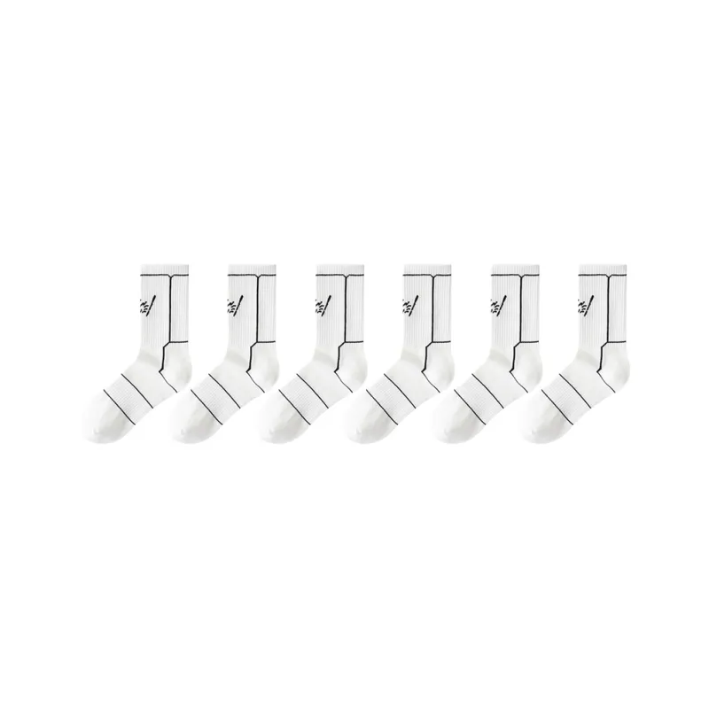 Cotton Gene Mid Calf Socks Men's Combo Set-32
