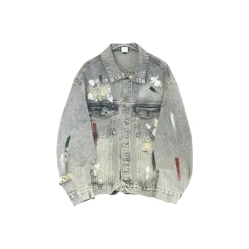 SPONGEBOB SQUAREPANTS Denim Jacket Unisex Blue