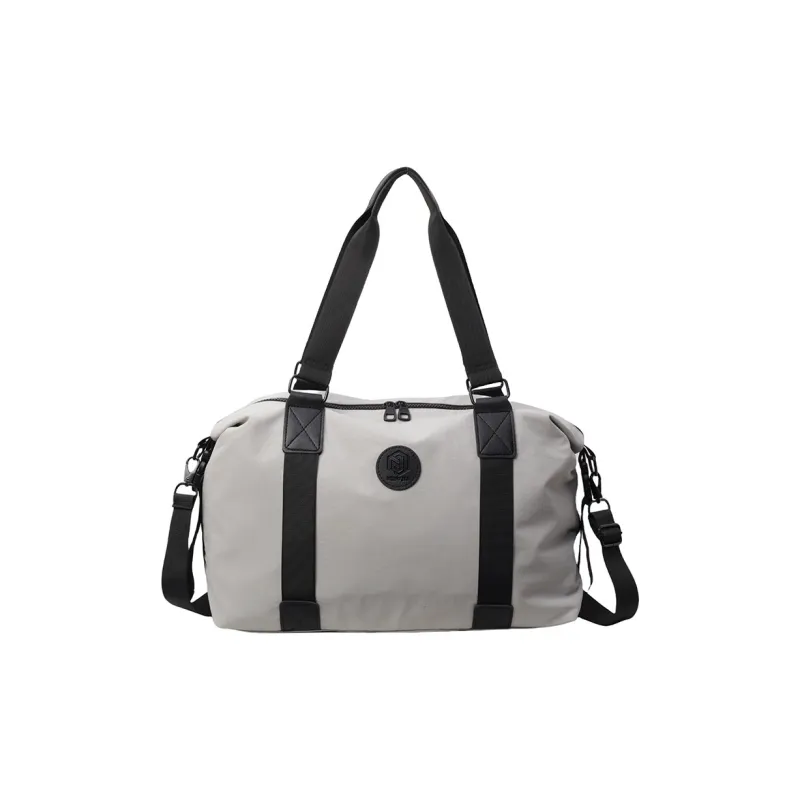 Yalu Oxford Travel Bag Unisex Ecru/Gray/Black/Dark Brown/Green/Pink-3