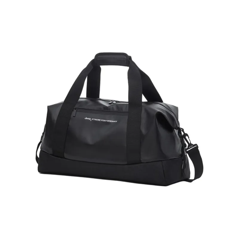Jeep Waterproof Fabric Travel Bag Unisex Black-1