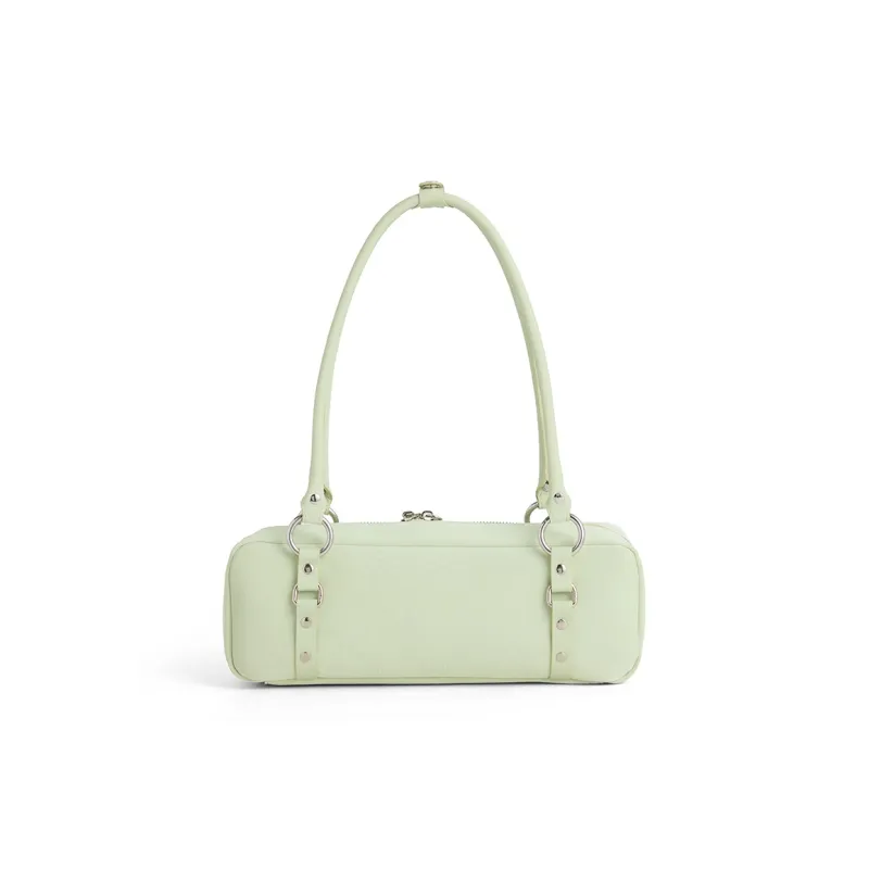 JACD PU Shoulder Bag Women's Apricot/Green-9
