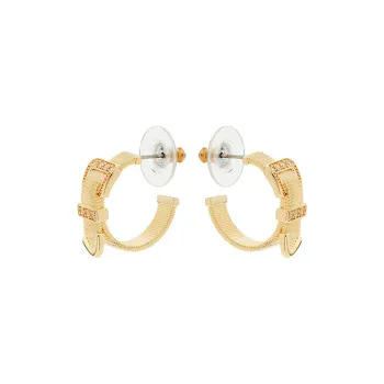 LES NEREIDES Gold Plated Earrings Women's Gold