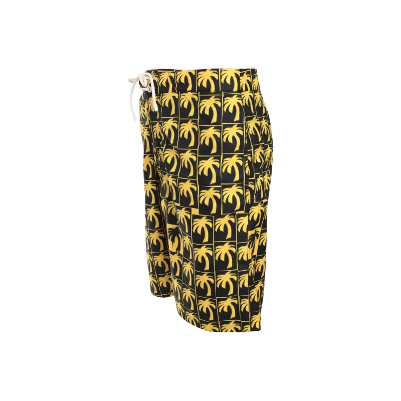 PALM ANGELS Dripping Palms Swim Shorts-2