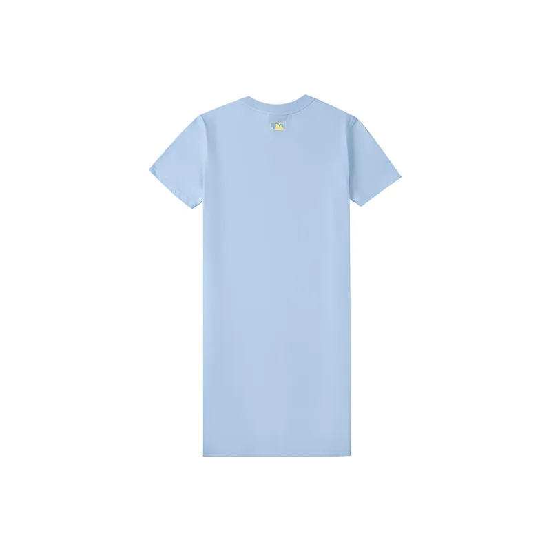 MLB Short Sleeved Dress Women's Blue-1