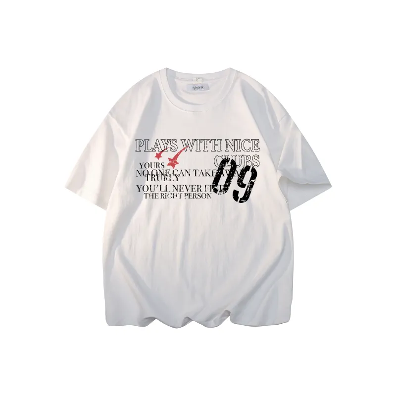 OGEK T Shirt Unisex White Comes With Random Print T Shirt-10