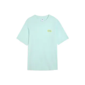 PUMA Graphic PT LOGO T Shirt Men's Blue 96
