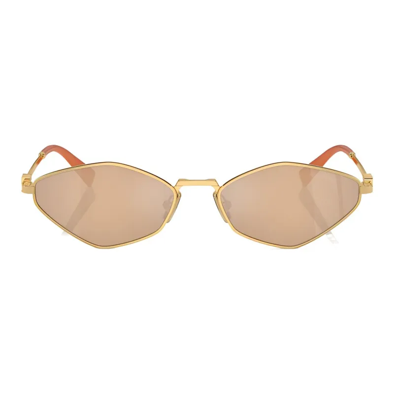 MIU MIU Eyewear Logo lettering Geometric frame Sunglasses-1