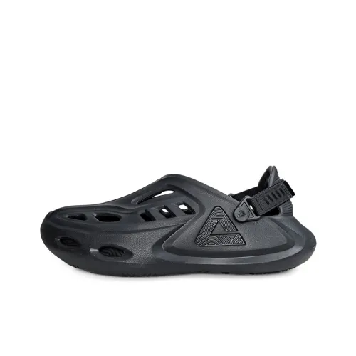 PEAK Pole Hole Shoes Clogs Men's All Black