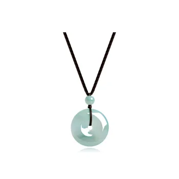 TRUE ME Bean Type Jadeite Necklaces Unisex