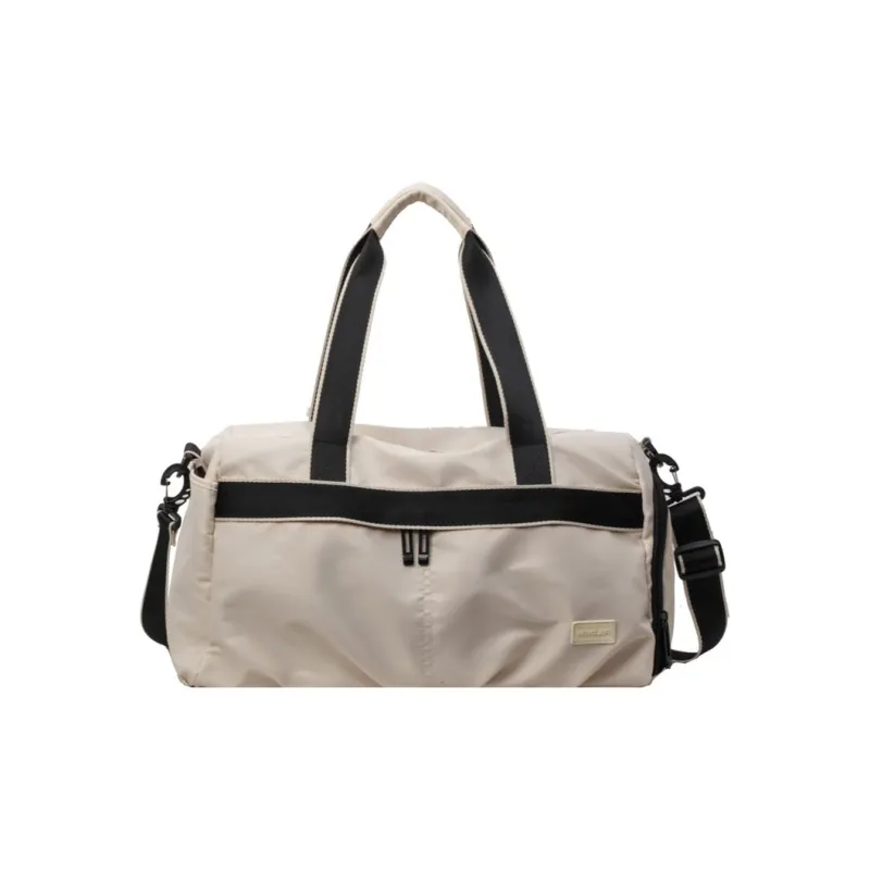 Yalu Oxford Travel Shoulder Bag, Crossbody Bag Unisex White/Gray/Black/Blue/Pink-0