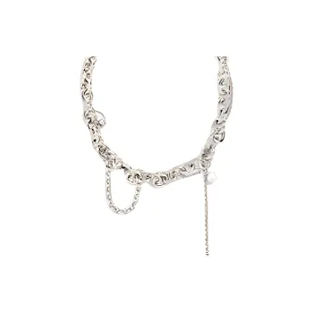 JUSTINE CLENQUET JEWELLERY Brass Necklaces Women's Silver