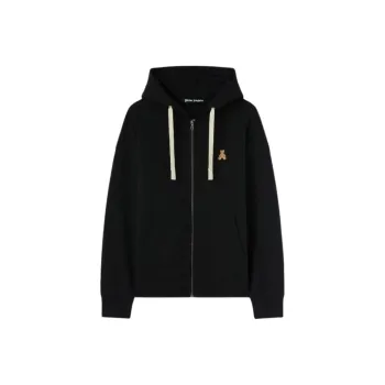 PALM ANGELS Bear In Mind Zipped Hoodie