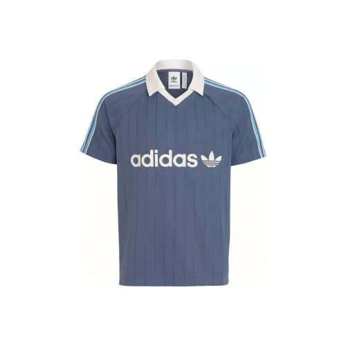 Adidas Originals Polo Shirt Men's Blue