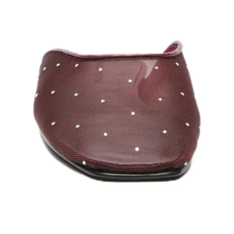 Magda Butrym Crystal embellished Mesh Mules Women's-3