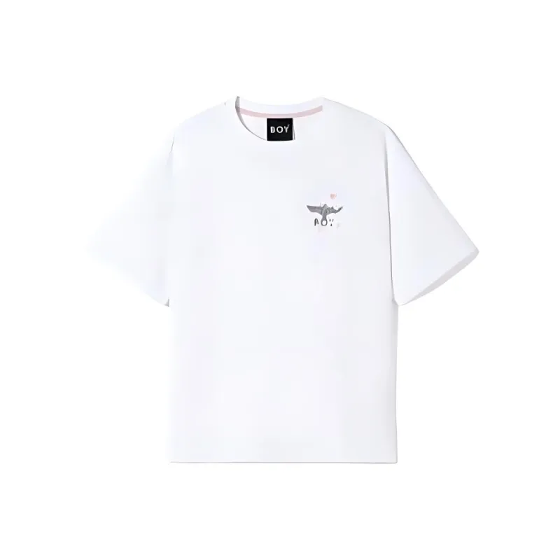 Boy London T Shirts Unisex White-1